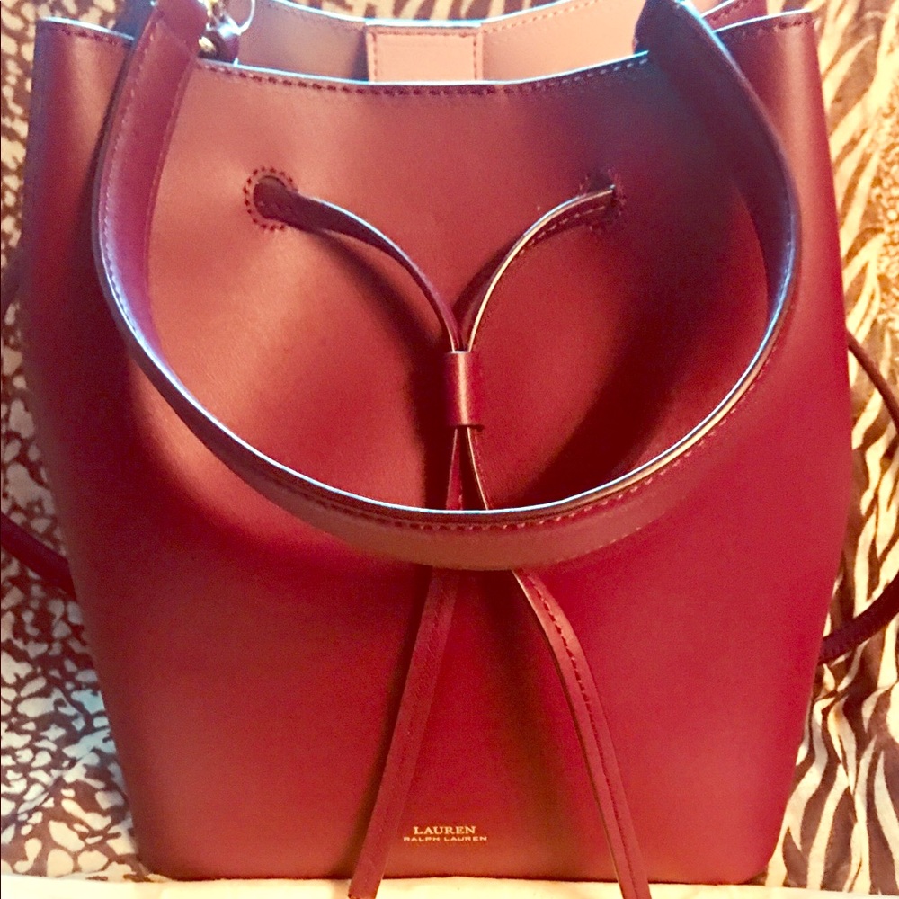 Ralph Lauren Debby’s draw string/ bucket bag